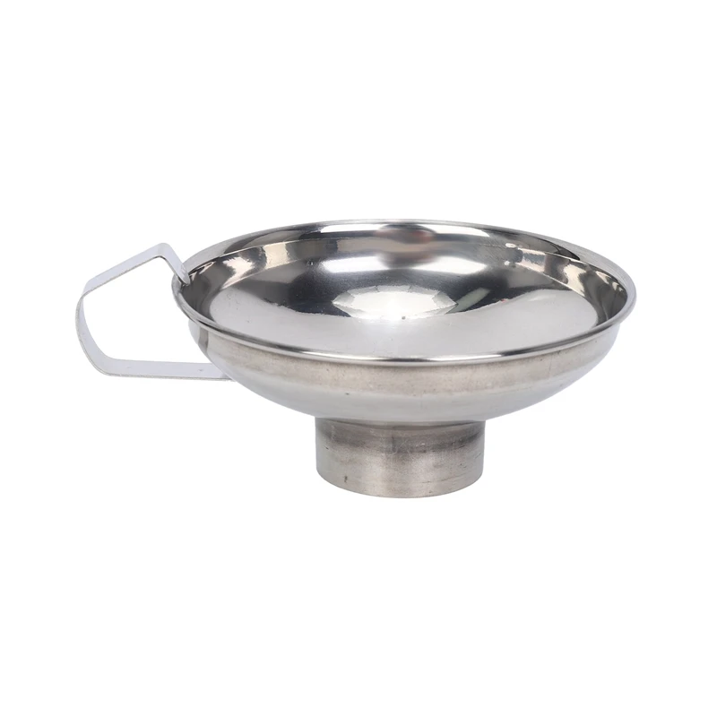 

Stainless Steel Wide Mouth Funnel Canning Hopper Filter Food Pickles Jam Funnel Kitchen Gadgets Cooking Tools