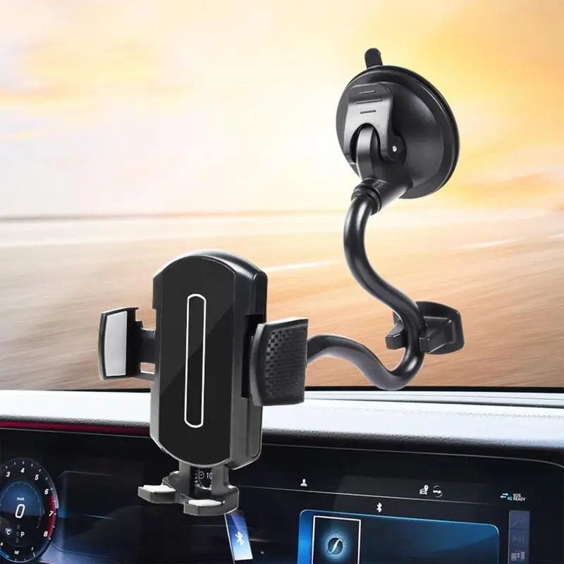 

Auto Windshield Phone Holder In Car Mount Stand For Cellphone Car Mobile Support Rotating Adjustable Car Smartphone Holder