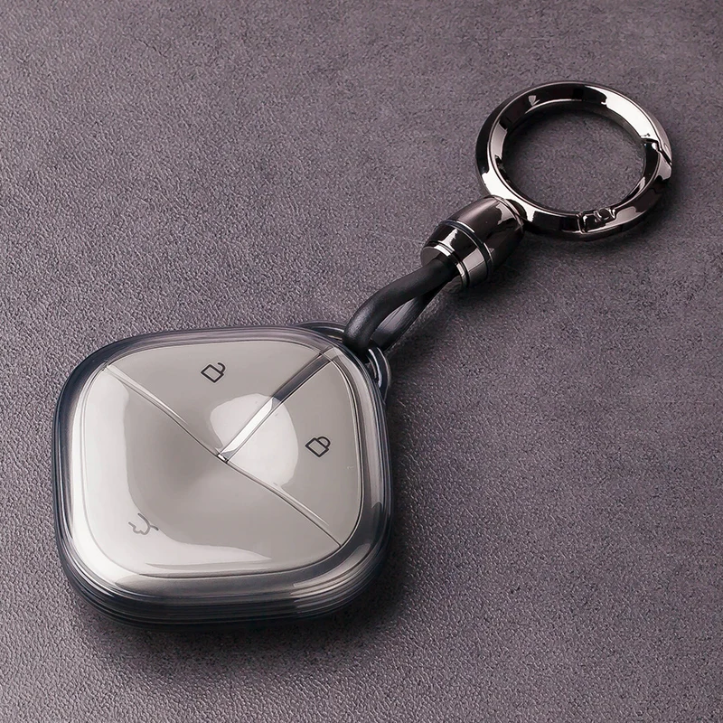 

Для Baojun Cloud EV Yep Chevrolet Spark EUV набор ключей с пряжкой, чехол для автомобильного ключа, прозрачные автомобильные аксессуары, инструменты против царапин