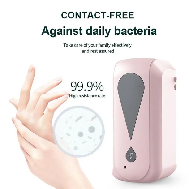 

Alcohol Spray Soap Dispenser Rechargeable Contact-free Intelligent Automatic Induction Washing Mobile Phone Bathroom Accessories