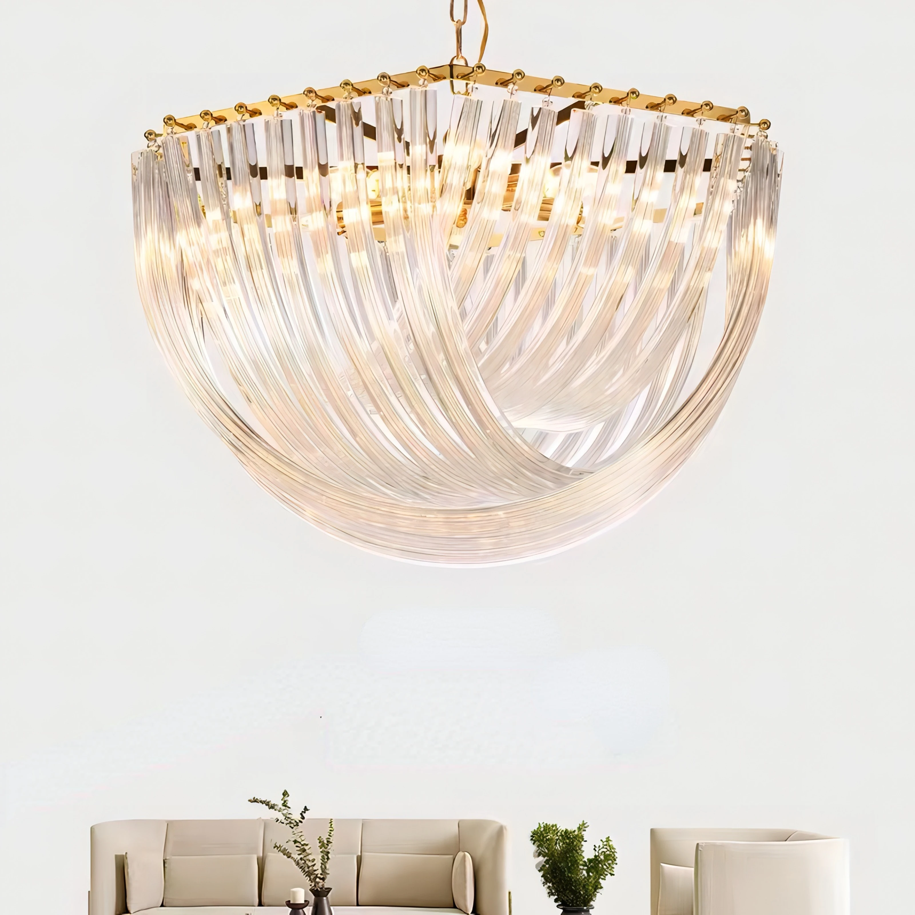 

Post Modern Plate Gold Metal Led E14 Pendant Light Glass Round Luminarias Chain Hanging Lamp Led Indoor Lamparas Fixtures