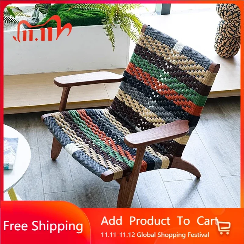 

Dining Recliner Living Room Chairs Modern Relax Hand Individual Chair Reading Single Camping Poltrona Hotel Furniture LJX40XP