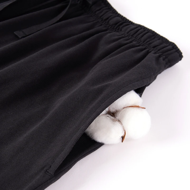 Мужские пижамы Shuya осенний новый комплект из чистого хлопка с принтом и лацканами