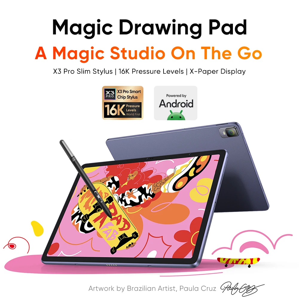 XPPen Magic Drawing Pad 12.2 дюймов Android 8/256 ГБ | AliExpress