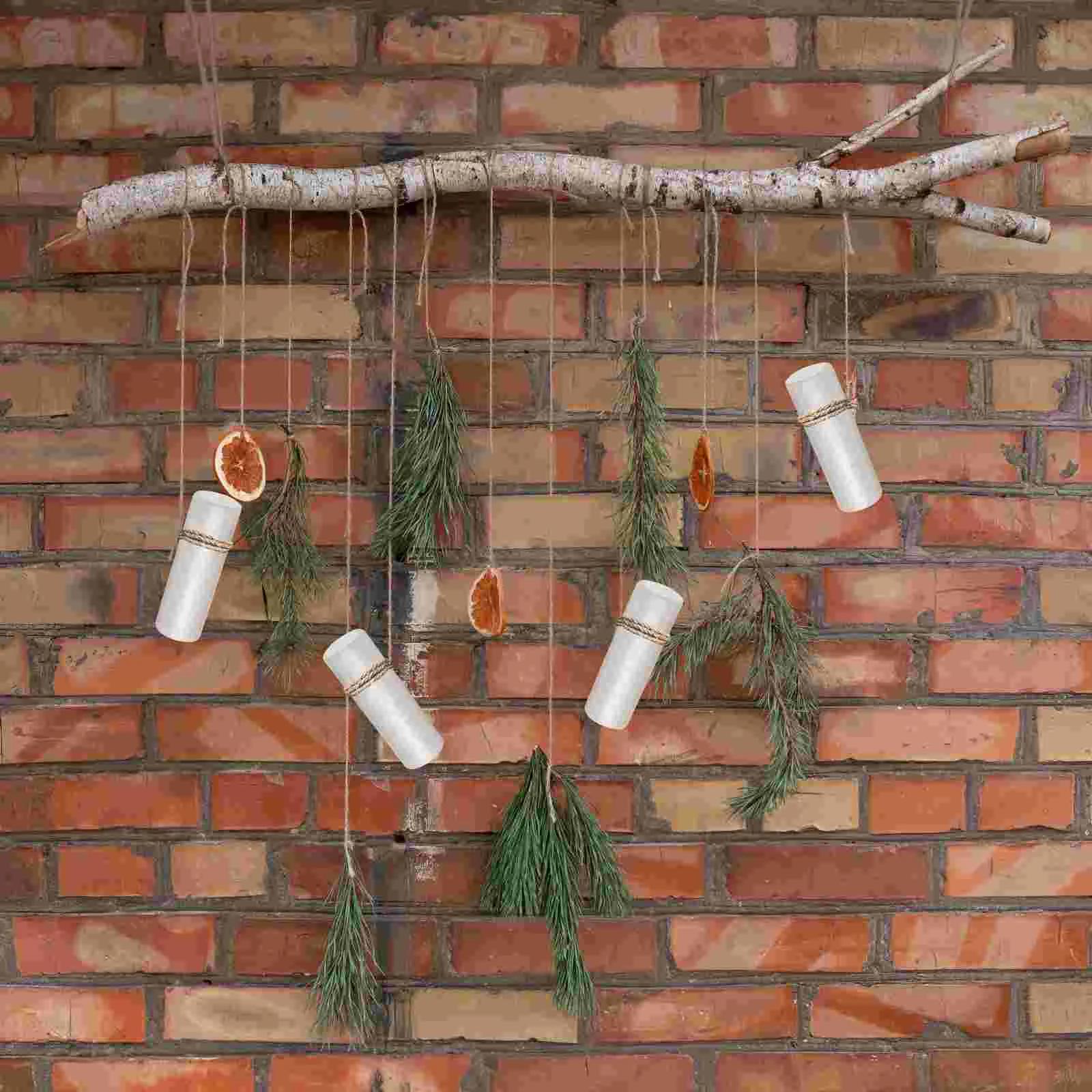 6 шт. пенопластовый цилиндр развивающая игрушка рождественские украшения