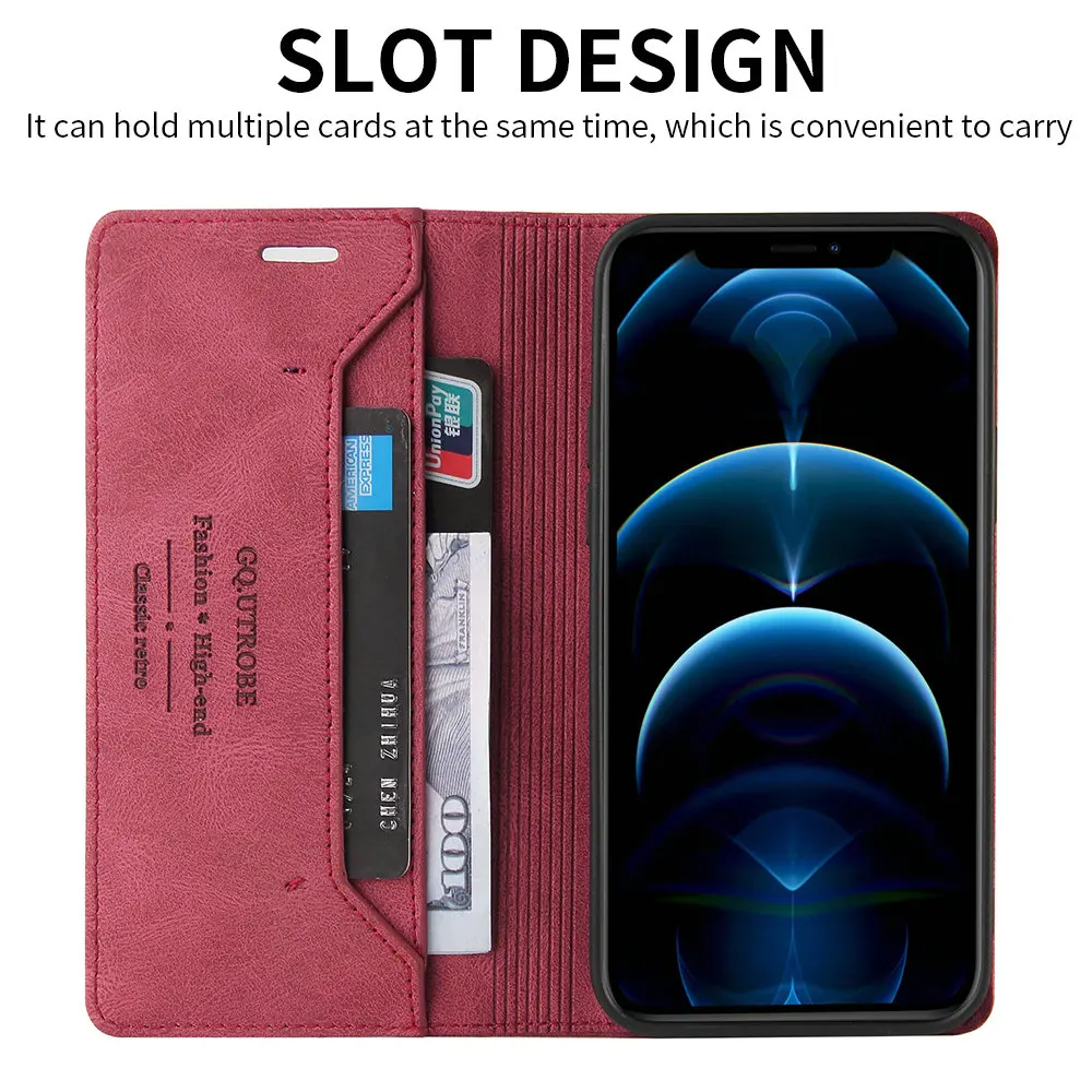 S8 S23 S22 S21 S20 FE 5G Flip Case Leather Texture Book Shell RFID Etui for Samsung Galaxy S21 Ultra Case S 21 22 S10 Plus S9 23
