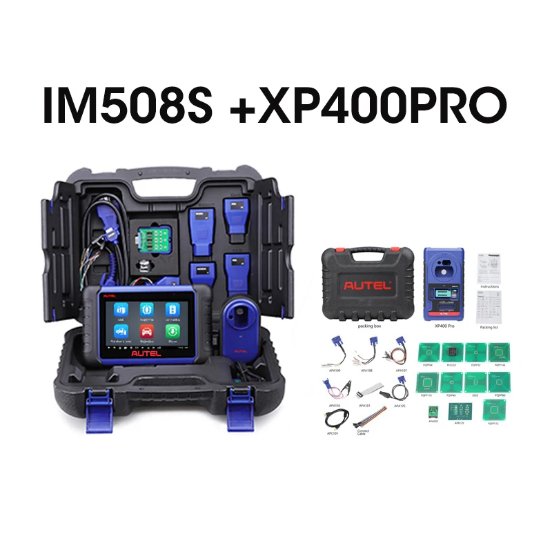 

Autel MaxiIM IM508S XP400 PRO Инструмент для программирования автомобильных ключей Сканер OBD2 Универсальный программатор ключей IMMO Активный тест PK IM508