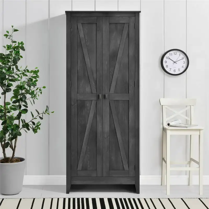 

Farmington 31.5" Wide Storage Cabinet, Rustic Gray