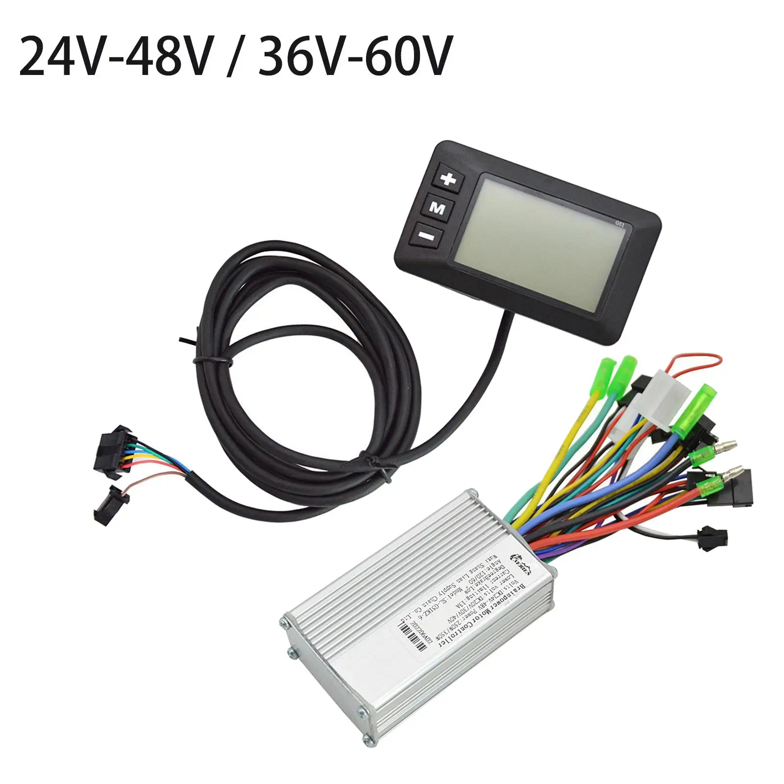 

24V-48V/36V-60V Speed Motor Controller LCD Display E Bike Aluminium Alloy Control Unit Scooter Brushless Controller
