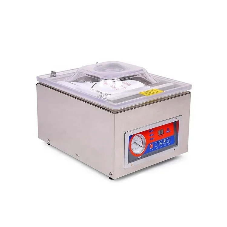 DZ-260C Однокамерный вакуумный упаковщик вакуумная упаковочная машина для фруктов