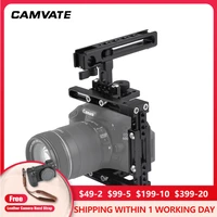 camvate camera cage rig for canon 40d30d6d7d7d650d600d550d500d450dnikon d3200d3300d5200a58a99a7a7iigh5gh4gh3