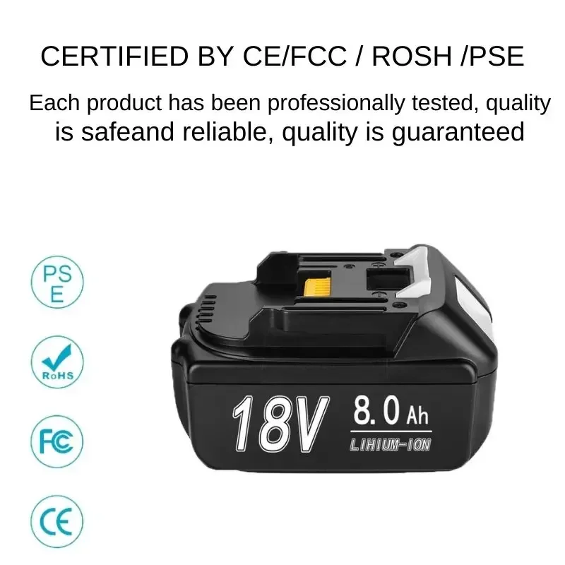 For makita 18 v battery 6.0Ah--12.0Ah Rechargeable Battery Makita BL1830B BL1840 BL1840B BL1850 BL1850B Power Tools