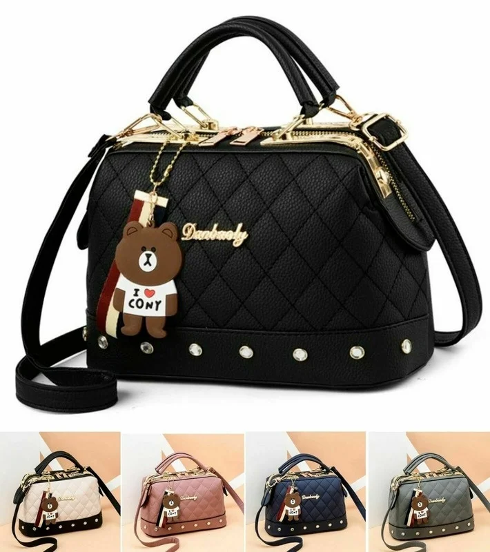 

Women Handbag Leather Briefcase Shoulder Bag Tote Purse Ladies Satchel Messenger
