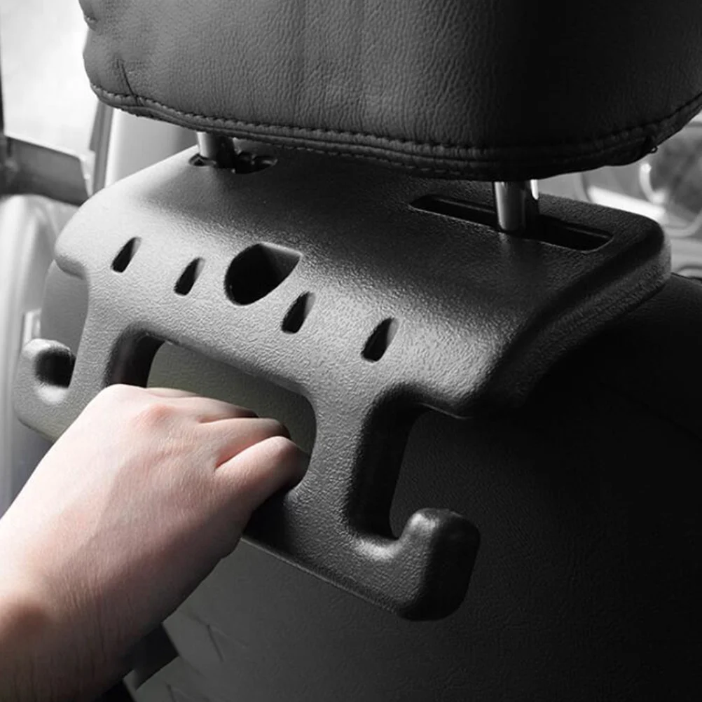 

Car Headrest Back Seat Hanger Armrest Foldable Auto Grab Hand Grip Clothes Hooks Assist