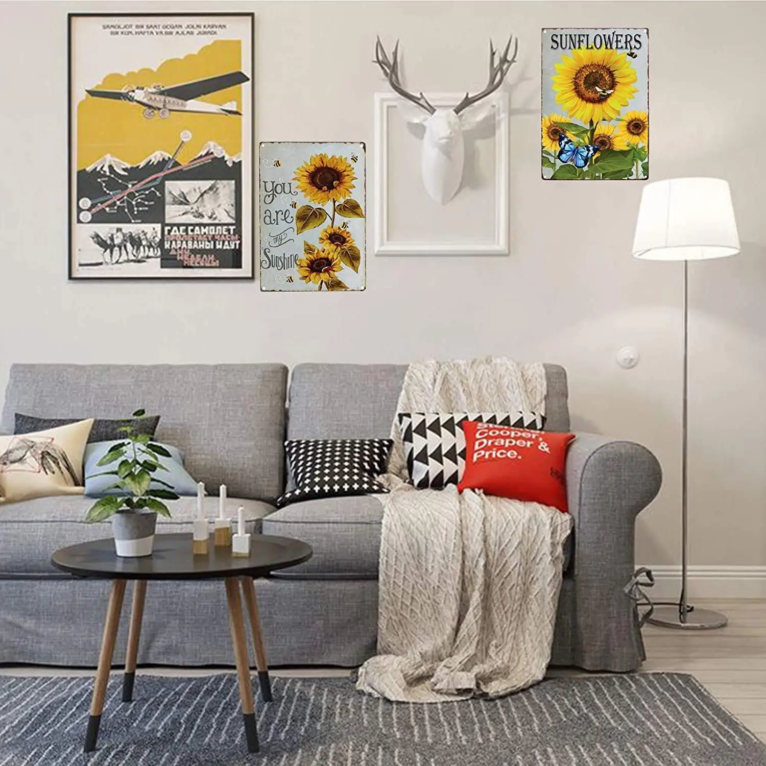 Металлический винтажный оловянный знак Ric флуоресцентный Woo Hope Wcw Четыре Всадника