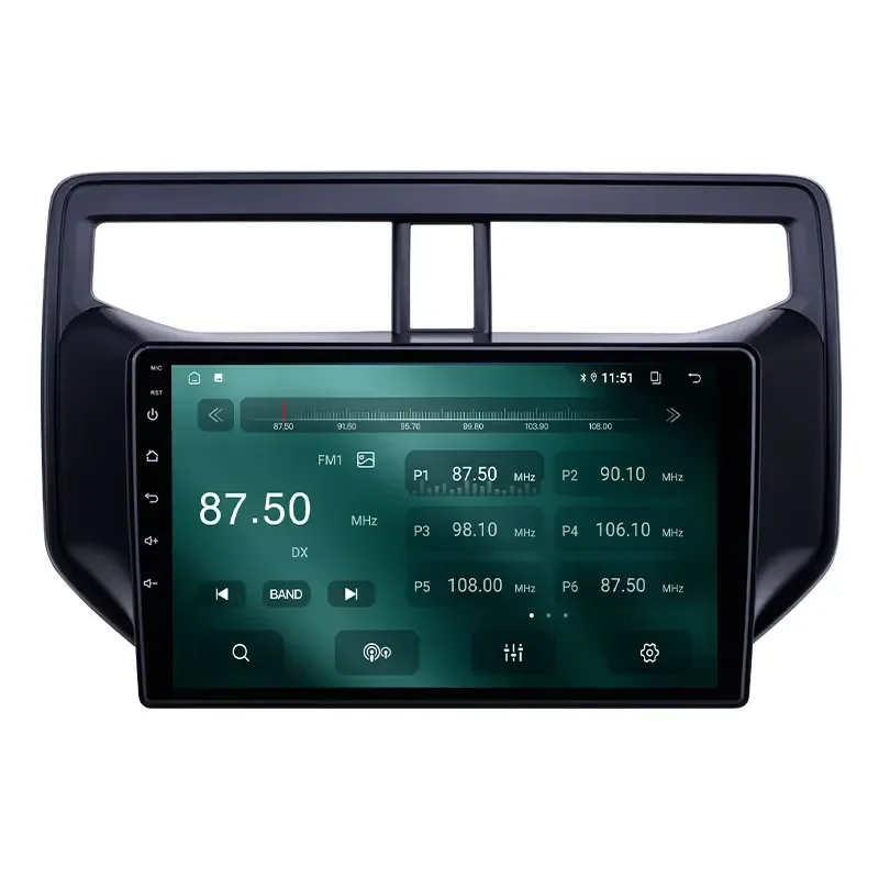 Фото Автомагнитола с сенсорным экраном, Android 13, GPS, видеоплеер, DVD, мультимедиа, стерео, DSP для Rush 2010-2019 №3