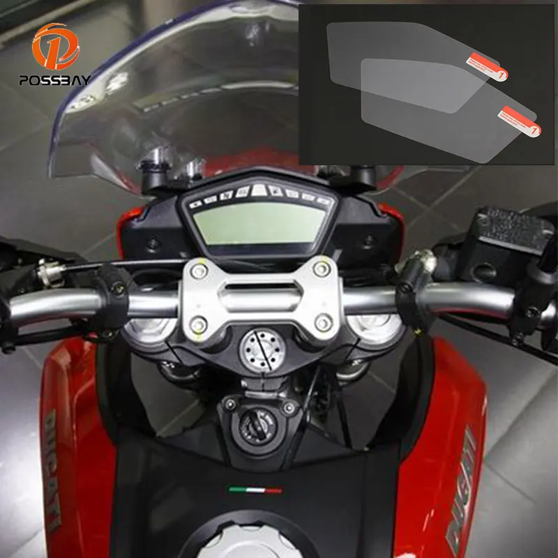 

Защитная пленка для экрана приборной панели мотоцикла из ТПУ Защитная Наклейка против царапин аксессуары для DUCATI Hypermotard