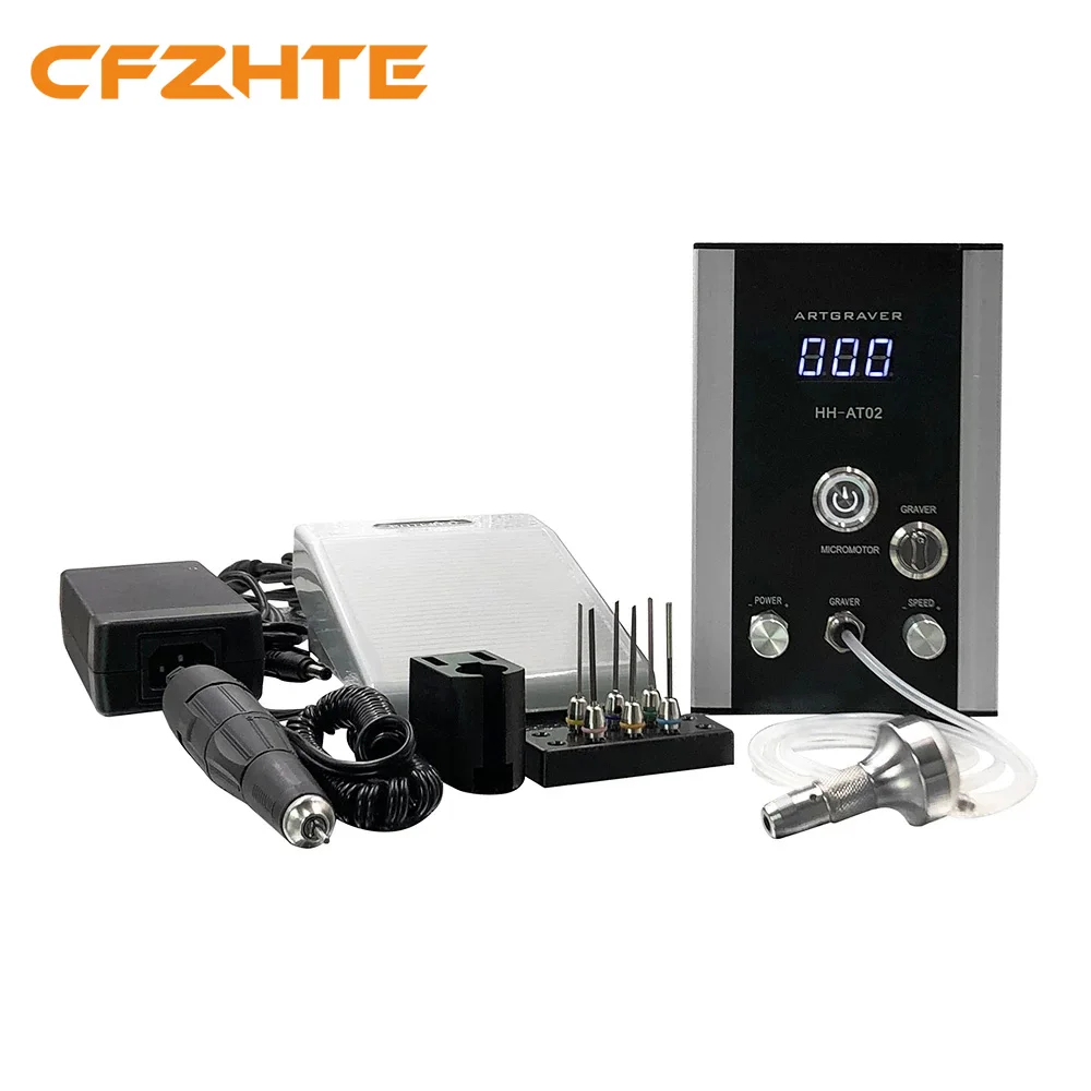 

AT02 New Type No Need Air Compressor Art Engraving Machine High Speed Graver Grinding Machine