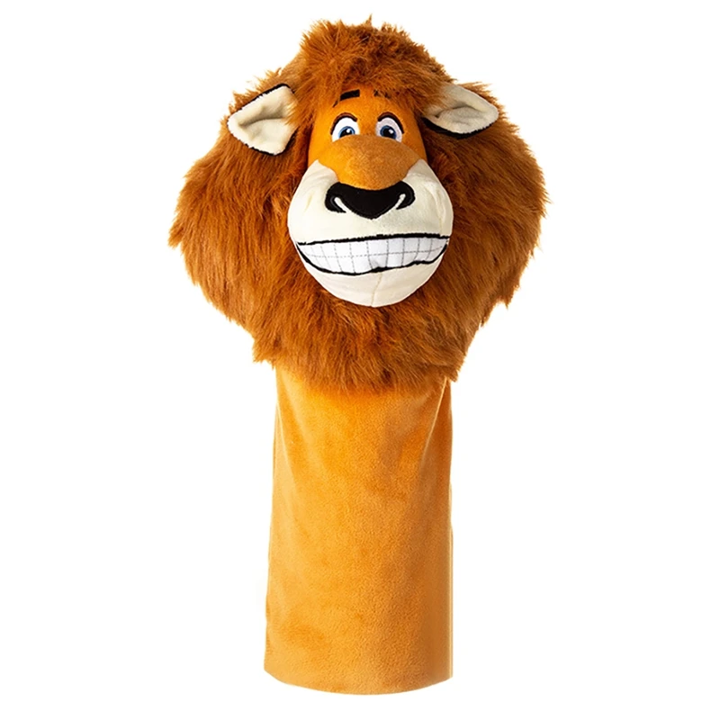 

Golf Club Headcover Driver Wood Protector Replacement Sleeves Plush Lion Golf Covers Gifts Golf Accessories