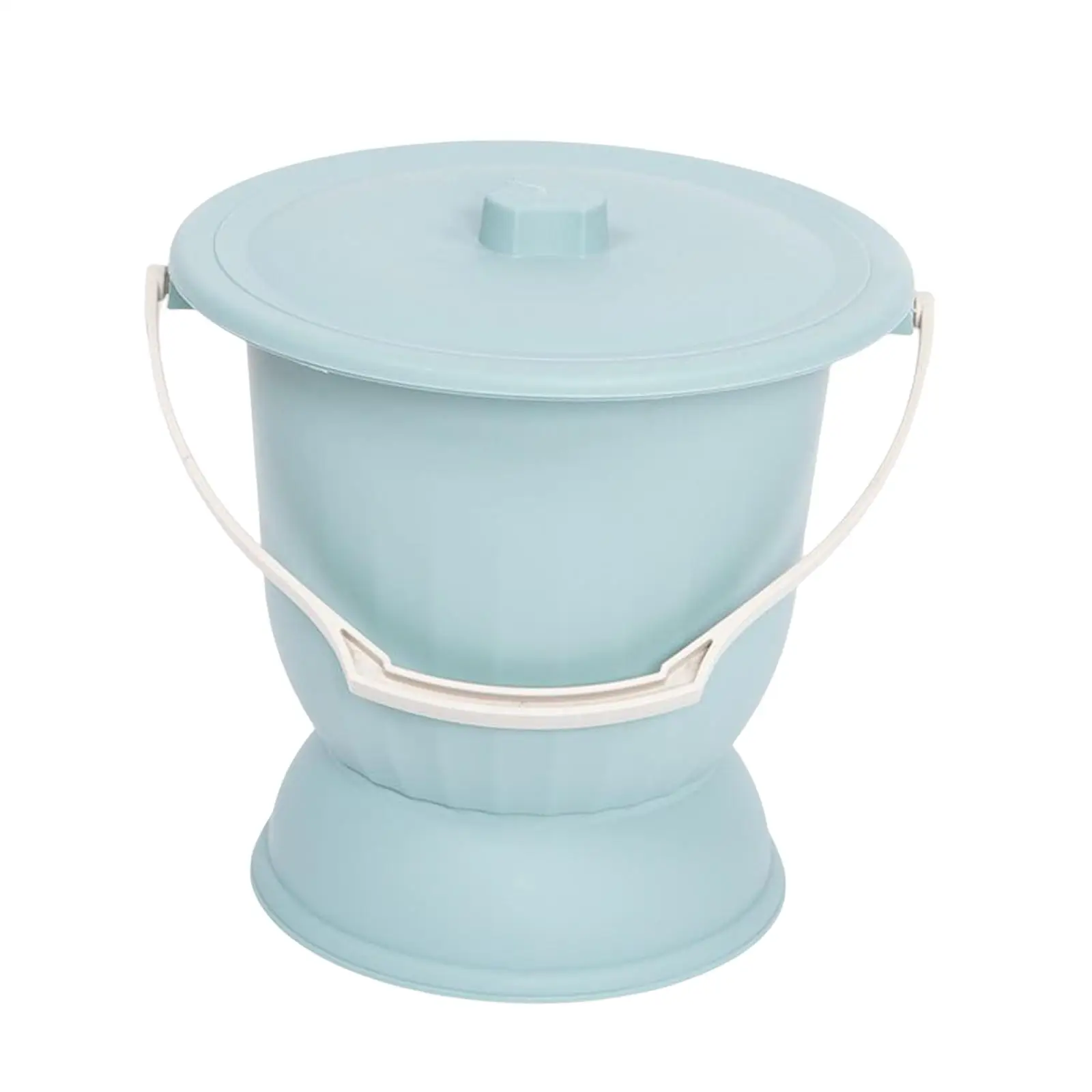 

Chamber Pot with Lid Night Pot Bedpan Bedside Commode Bucket Urine Bucket Bottle for woman Use