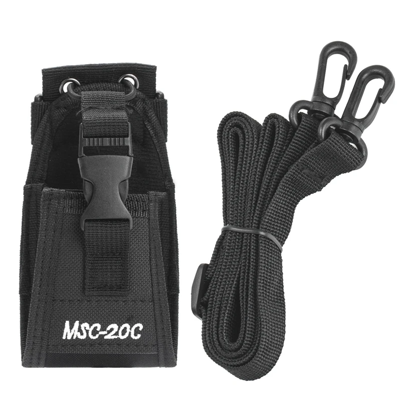 

MSC-20C Walkie-Talkie Storage Bag For Baofeng Quansheng TYT Outdoor Cycling Walkie-Talkie Bag Nylon Sleeve
