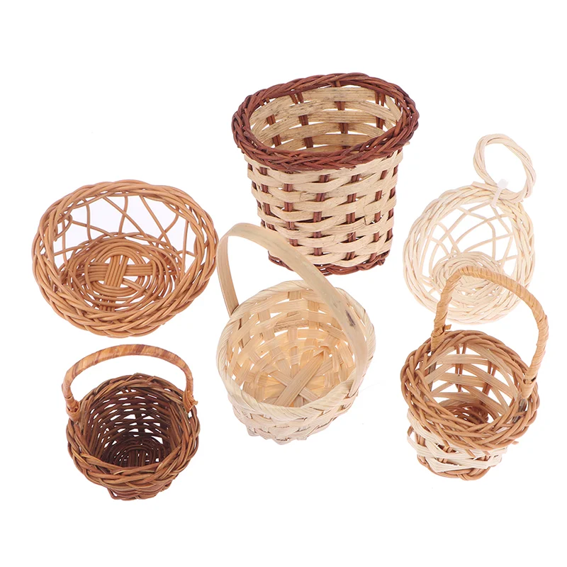 1:12 миниатюрный кукольный домик ручной работы для хранения овощей семейное