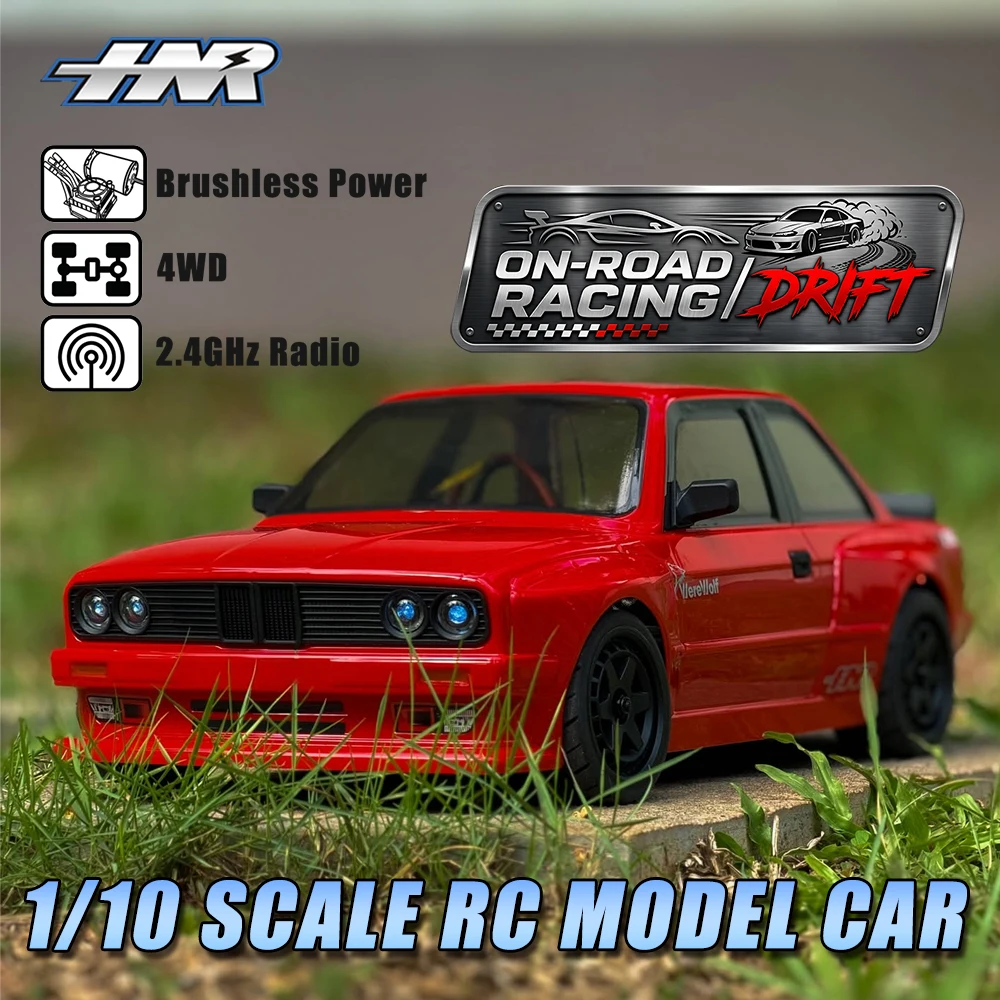 Фото Радиоуправляемая модель автомобиля HNR Werewolf H9803 4WD Brushless RTR 1/10, электрическая, для гонок по шоссе/дрифта, игрушка для взрослых и детей №1