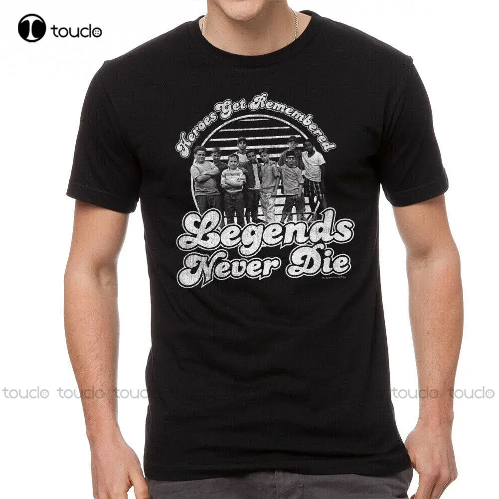 

Новая Черная Мужская футболка Sandlot Heroes Get Remembered Legends Never Die Cast, хлопковая футболка, футболка на заказ Aldult Teen унисекс