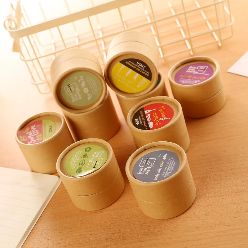 

1 Box/20 Pcs Metal Mini Bookmark for Books Kawaii Stationery Bookmark Book Holder Papelaria