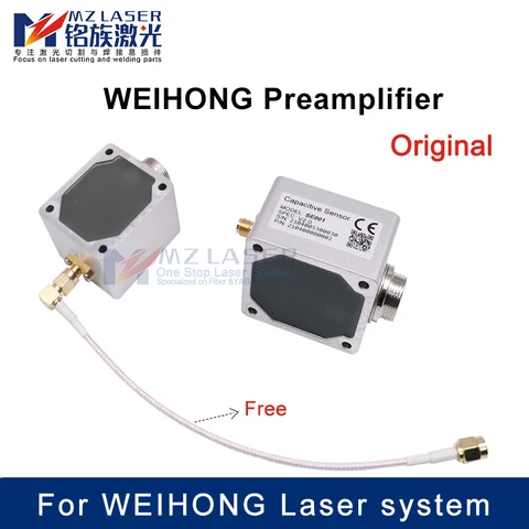 Система WEIHONG емкостной датчик усилитель SE001, оптоволоконный лазерный резак, регулятор высоты, предусилитель, запчасти для инструментов