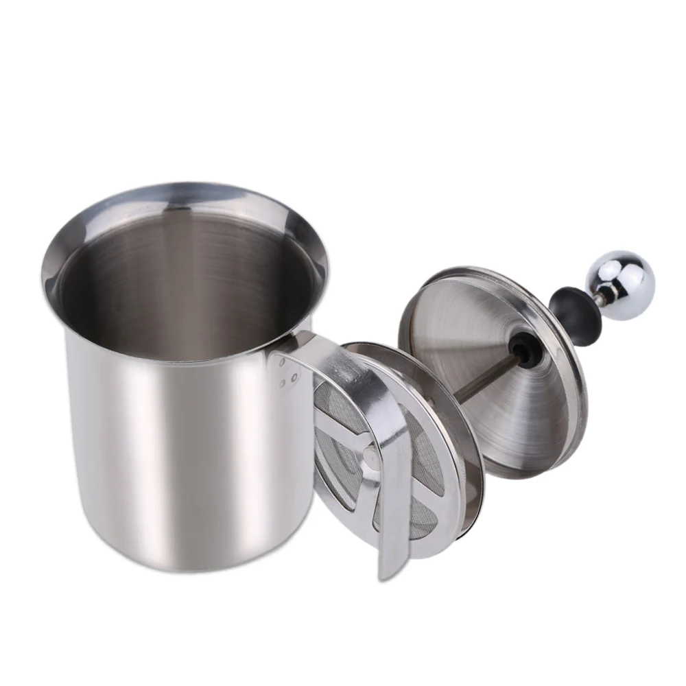 Молочный вспениватель из нержавеющей стали 400 мл