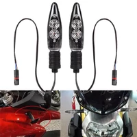 new 2pcs motorcycle led turn signal indicator light lower power consumption durable fit for s1000rr hp4 f800gs r1200r295633