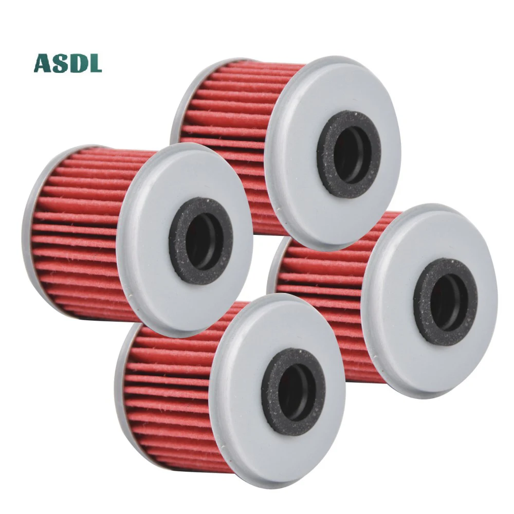 

4x Oil Filter For HM MOTO 250 Montesa Cora 290 300 450 490 500 CRM-F CRE-F CRE-X IE For Honda TRX450 TRX450R TRX450E TRX 450 a#
