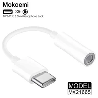 mokoemi usb type c to 3 5 jack earphone audio adapter type usb c to 3 5mm jack for samsung xiaomi huawei usb c jack mx21665