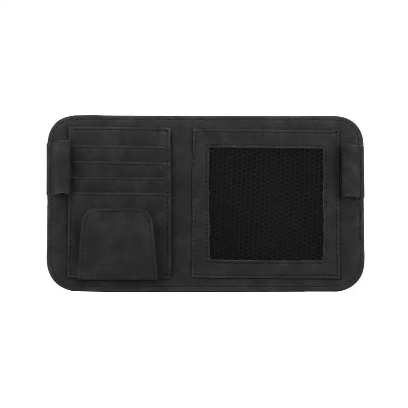 

Органайзер для козырька от солнца, органайзер для козырька грузовика с карманами для хранения, стабильный органайзер для козырька от солнца для грузовиков, внедорожников, автомобилей, серый/черный