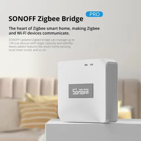 SONOFF Zigbee Bridge Pro ZB-мостовое P управление до 128 суб-устройств делает связь между устройствами Sonoff Zigbee и Wi-Fi