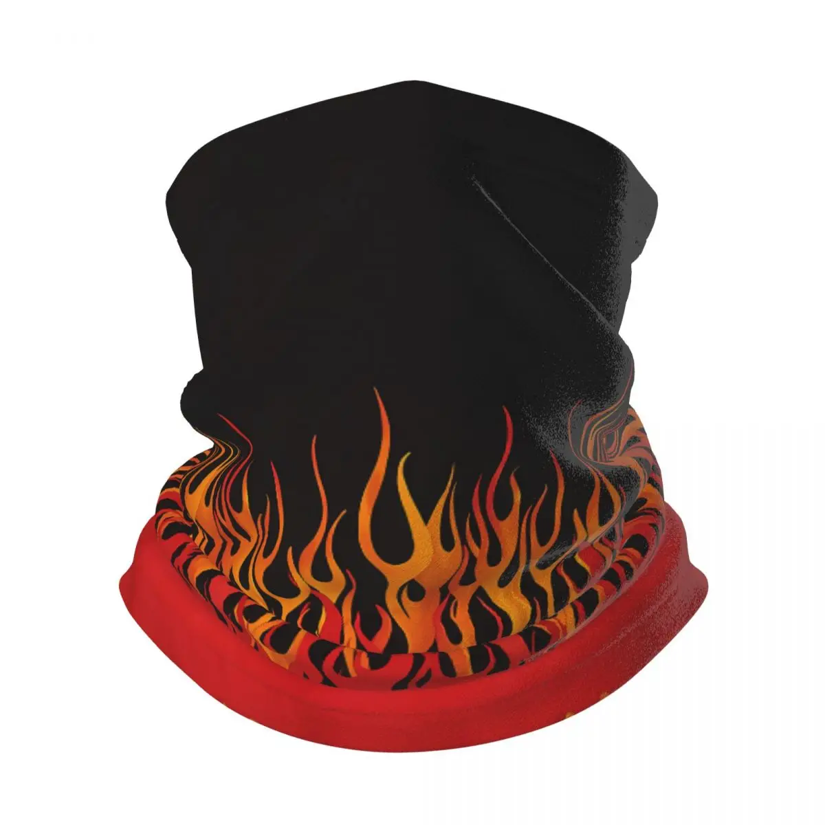 Шейный платок в виде оранжевого пламени для походов женский и мужской шарф