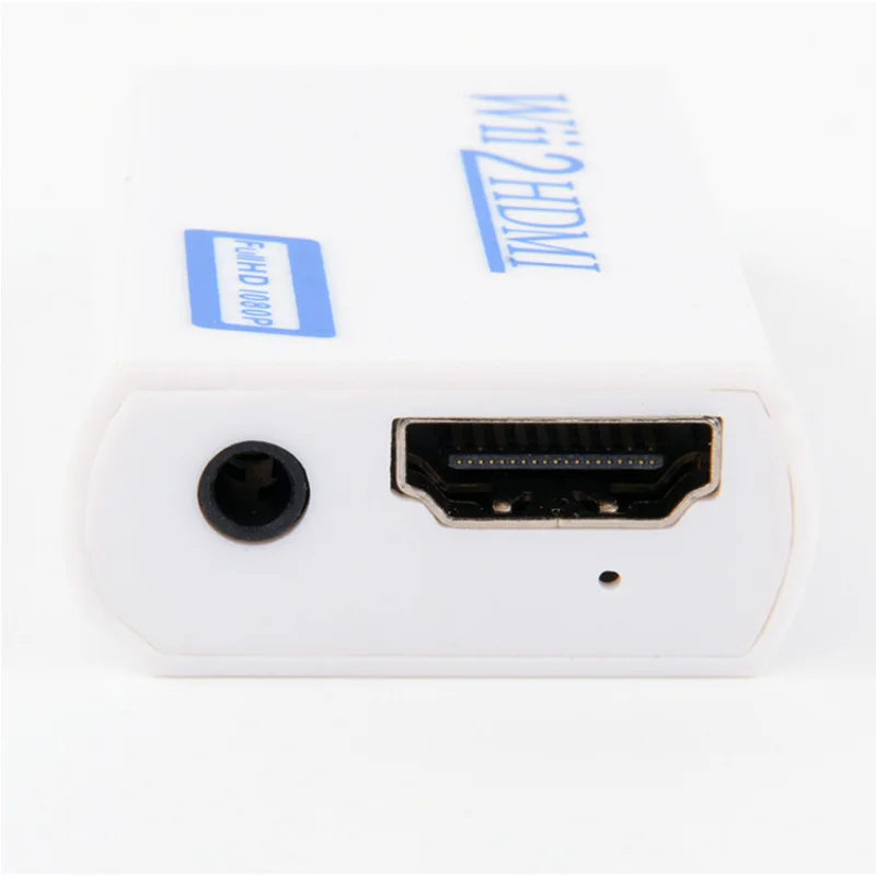 Full HD 1080P Wii to HDMI-compatible Converter Adapter Wii2HDMI-compatible Converter 3.5mm Audio for PC HDTV Monitor Display images - 6