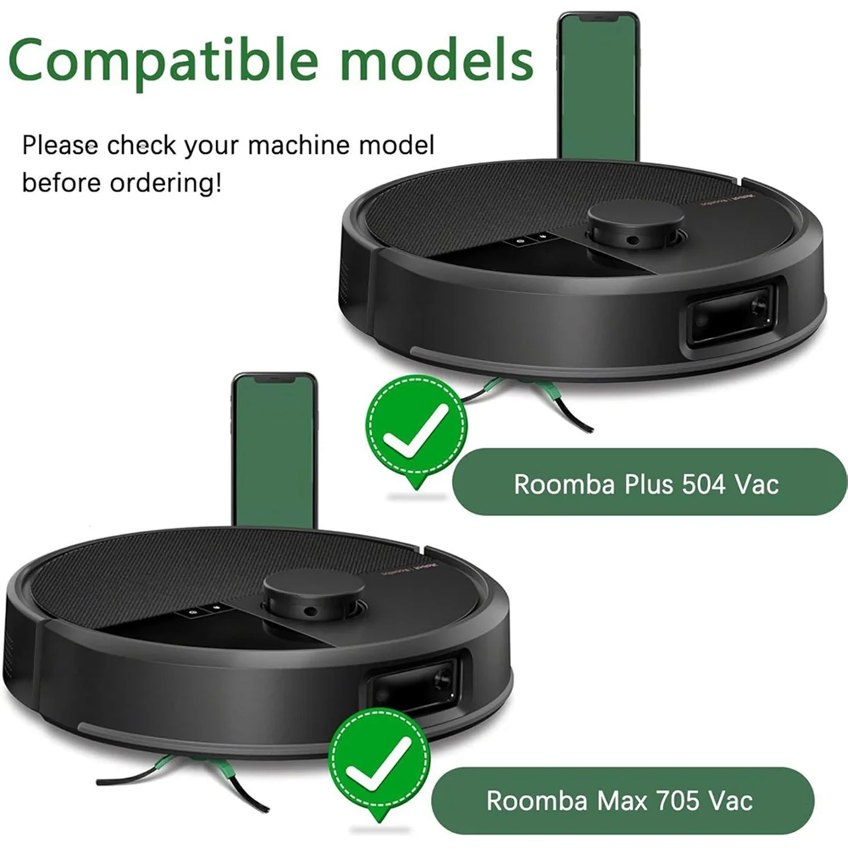 Фото Y32A, 3 упаковки, сменный фильтр Hepa для Max 705 Vac/Plus 504, детали робота-пылесоса, вакуумный фильтр №5