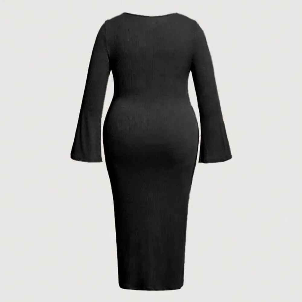 Рисунок 2 - Женское облегающее платье с запахом на бедрах