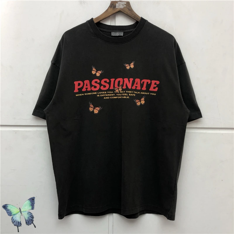 

Sun Flower Vintage T Shirt Men Women High Quality Do Old Washed Heavy Fabric T-shirt