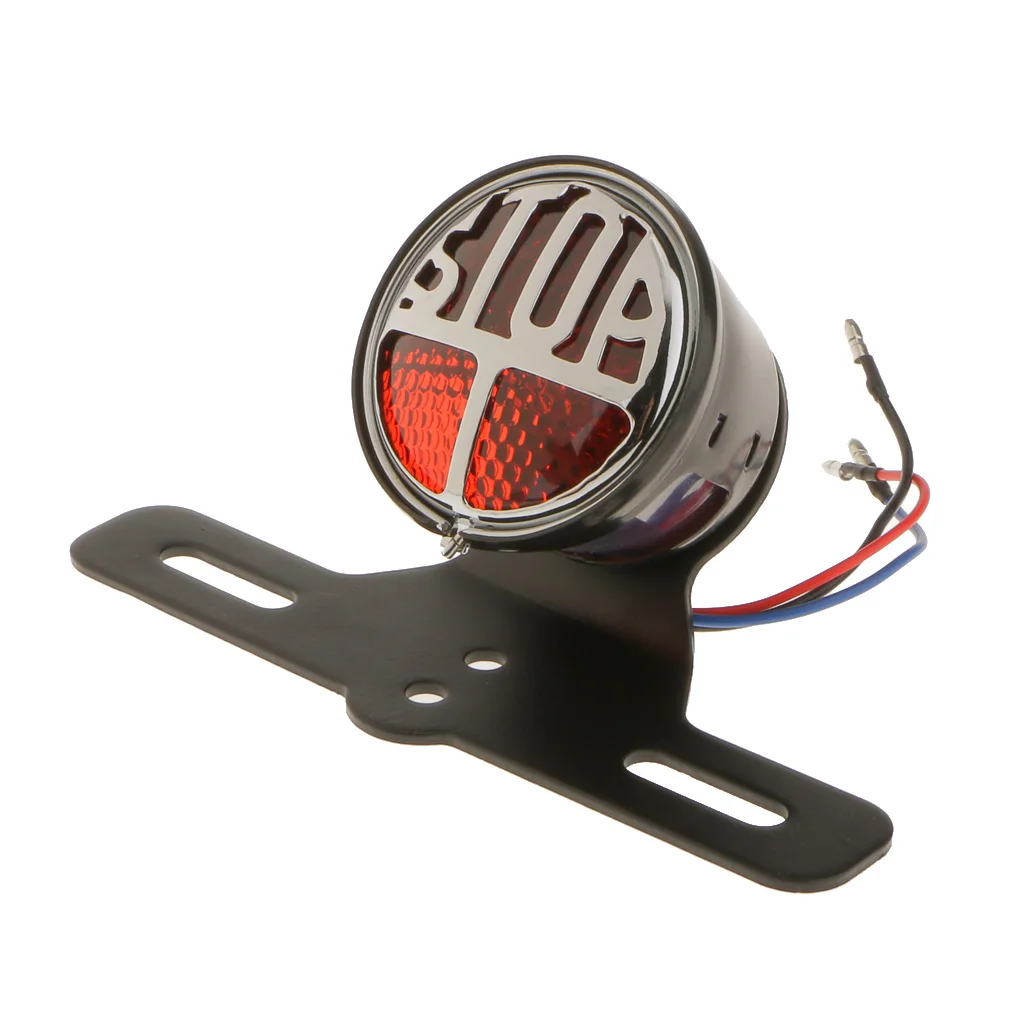 

License Bracket Rear Stop Brake Light for Harley Motorcycle Motorbike
