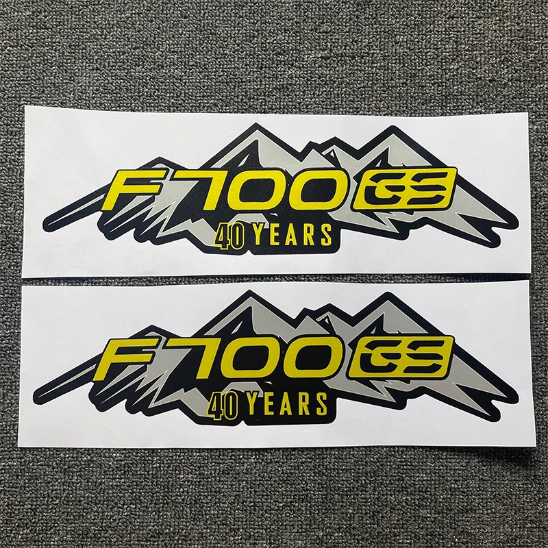 

Наклейка на мотоцикл, 40 лет, наклейка GS для BMW F700GS