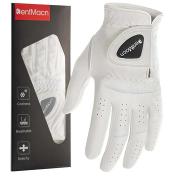 Golf Gloves for Men Left Right Hand Microfiber Soft Breathable Comfortable Fitting Golf Glove Non-Slip Durability Improved Grip 1
