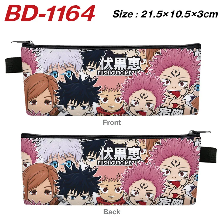 

Anime Jujutsu Kaisen Cartoon Cosmetic Makeup Bags Girls Boys Pen Pencil Case Storage Bag