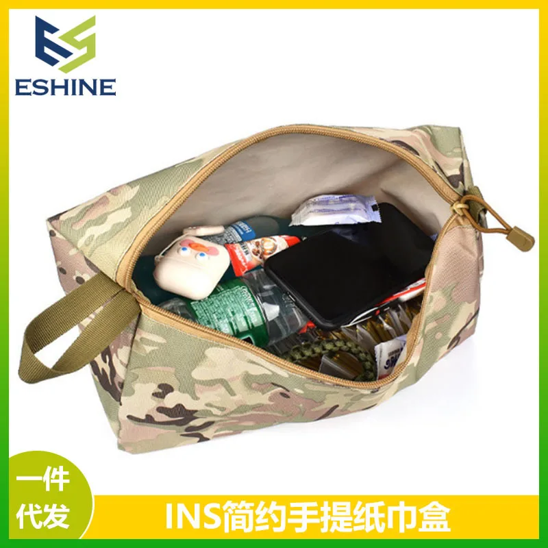 

Outdoor Commuter Bag Army Fan Accessory Bag Edc Tool Change Handbag Molle Vice Bag Camouflage Sundry Bag Clutch Bag