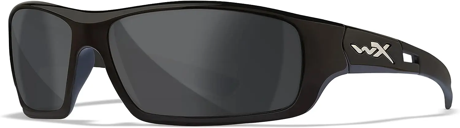

X Slay Sunglasses, Polarized Smoke Grey, Gloss Black Womens sunglass Sunglasses for sport Polarized sunglasses Sunglasses for ma