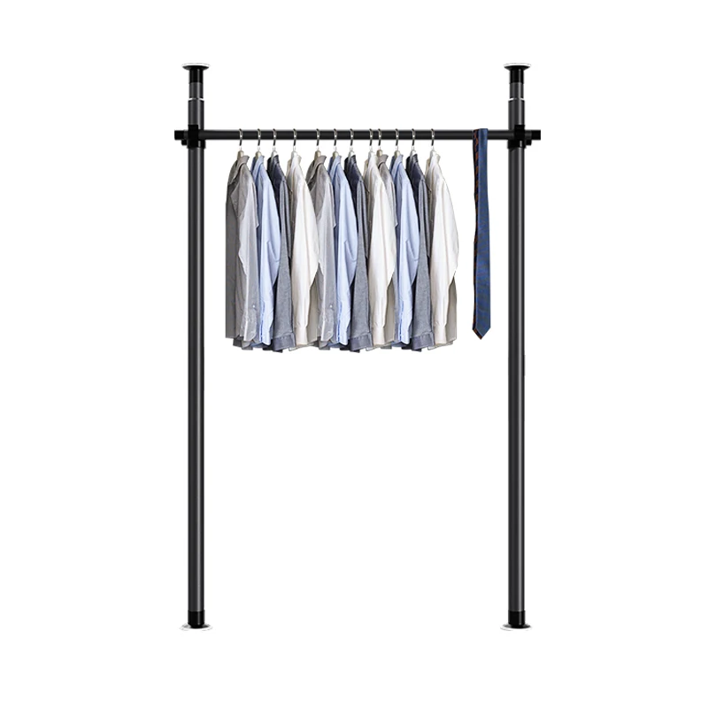 

2022 New design clothes drying rack carbon steel material office coat hanger stand stainless steel clothes drying rack