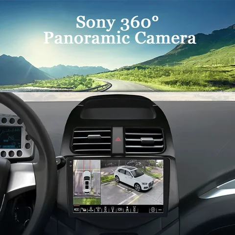 Видеоплеер Android 15, автомобильное радио Carplay для Chevrolet Spark Beat Matiz Creative 2010 2011 2012 2013 2014, мультимедиа, GPS, стерео