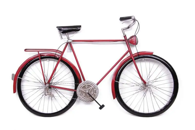 

Велосипедный рекламный щит красная доска винтажный декоративный подарок для дома и офиса